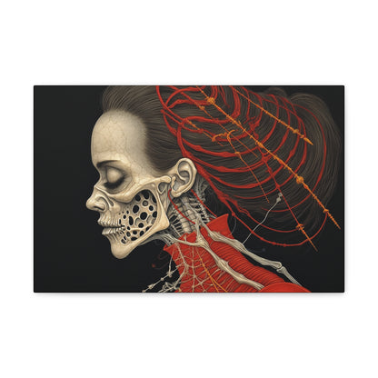 Nightmare Woman Canvas Gallery Wrap