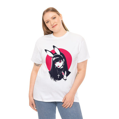 Vampire Bunny Unisex Heavy Cotton Tee