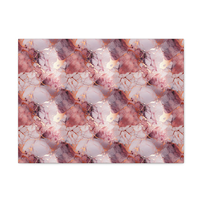 Rose Gold Marble Canvas Gallery Wrap