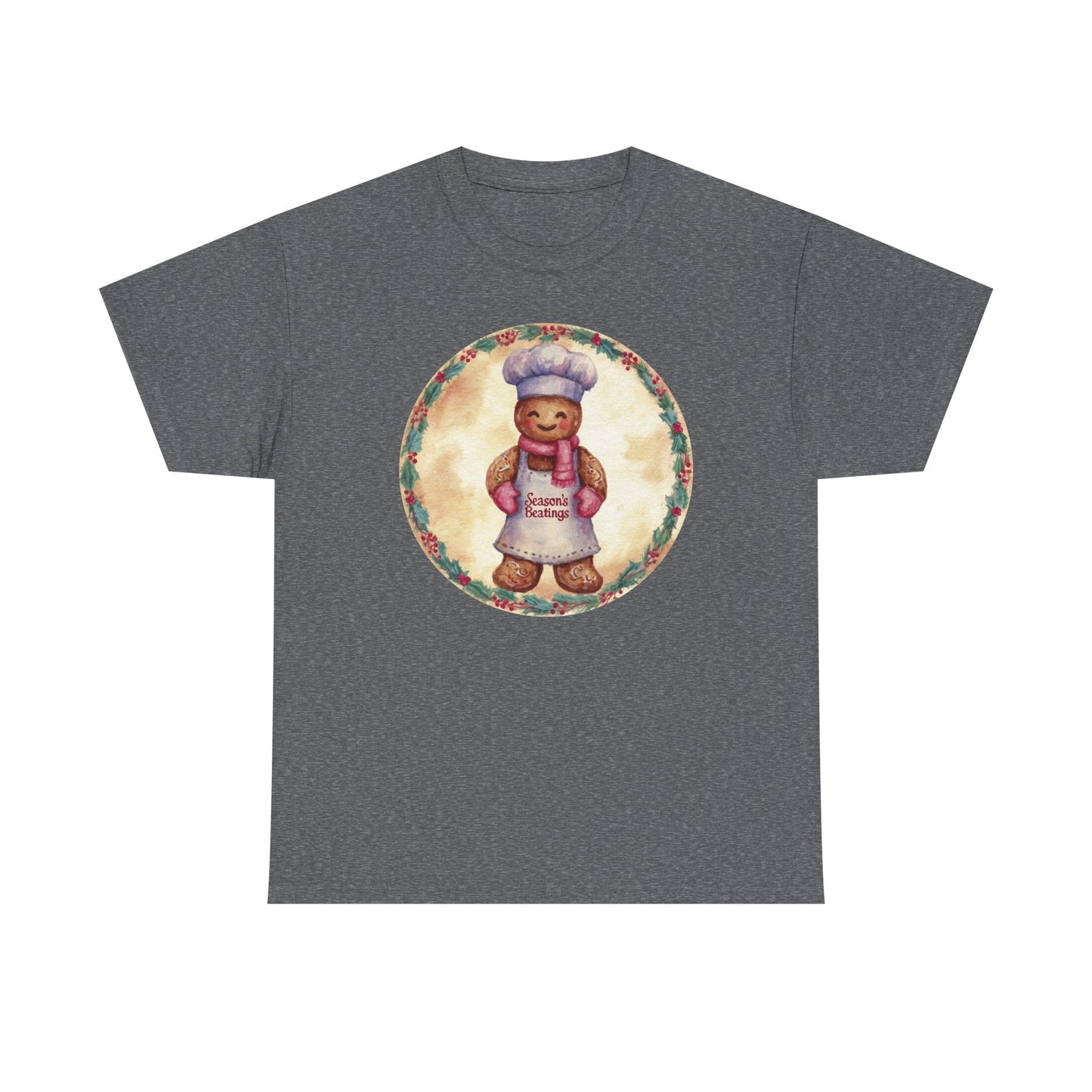 Gingerbread Baker Unisex Heavy Cotton Tee