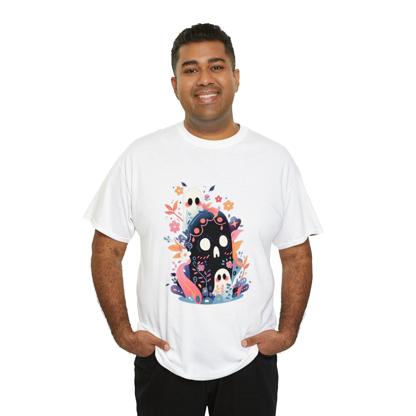 Ghosties Unisex Heavy Cotton Tee