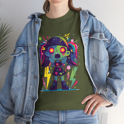 Electrified Zombie Unisex Heavy Cotton Tee