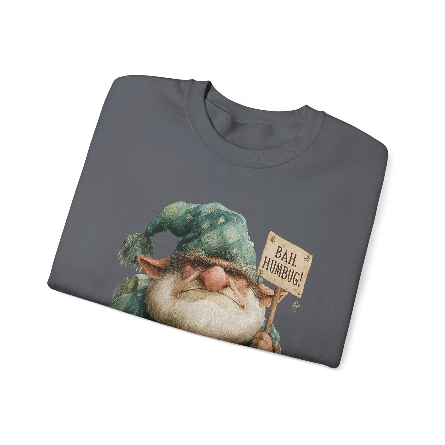 Grumpy Elf Unisex Heavy Blend™ Crewneck Sweatshirt