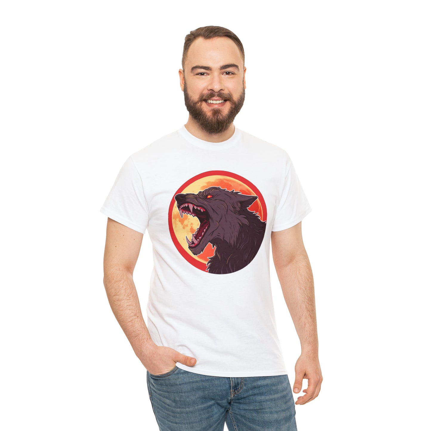 Werewolf Unisex Heavy Cotton Tee