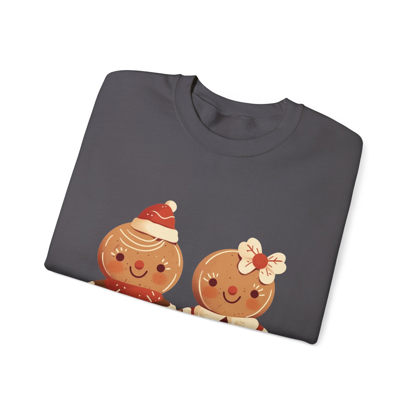 Gingerbread Couple Unisex Heavy Blend™ Crewneck Sweatshirt