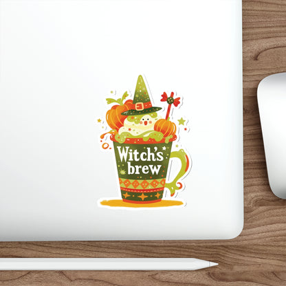 Witch's Brew Die-Cut Stickers