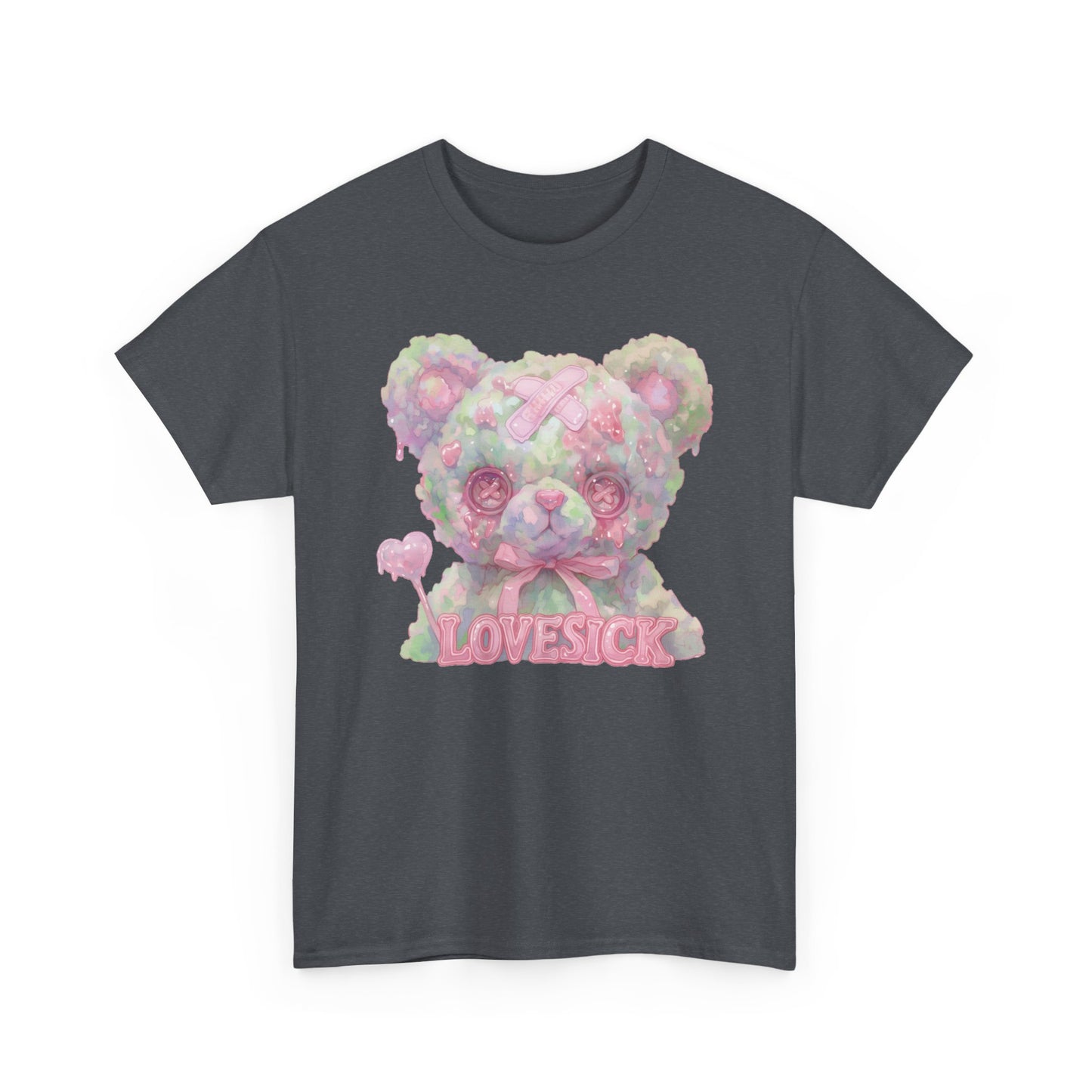 Lovesick Bear Unisex Heavy Cotton Tee