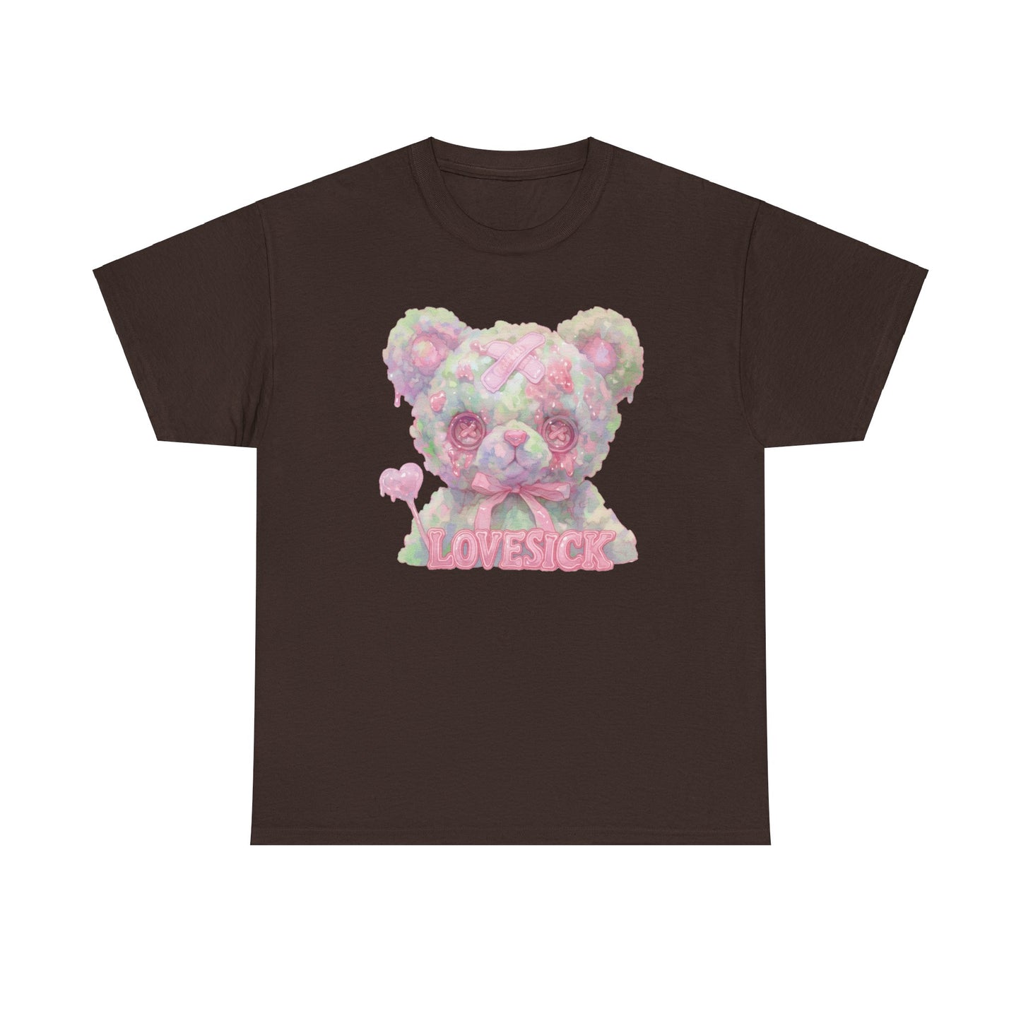 Lovesick Bear Unisex Heavy Cotton Tee