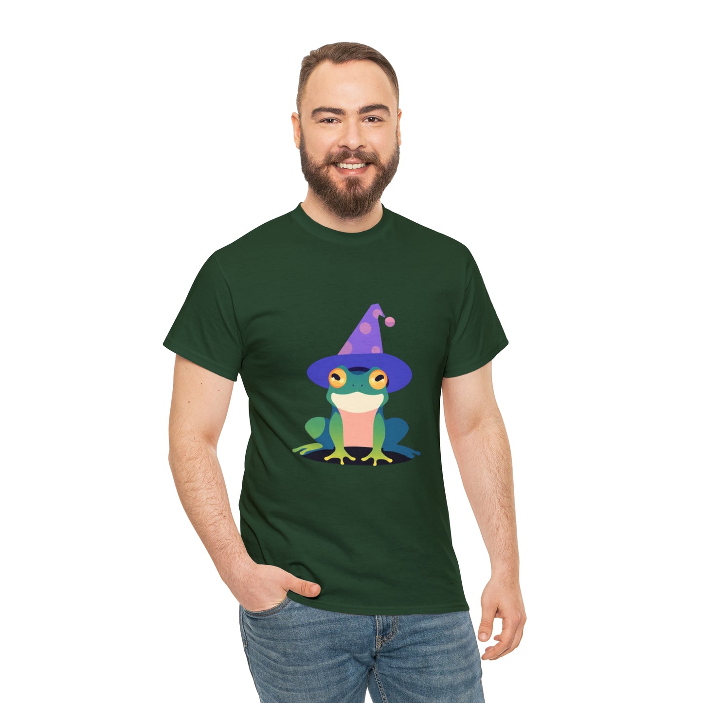 Wizard Frog Unisex Heavy Cotton Tee