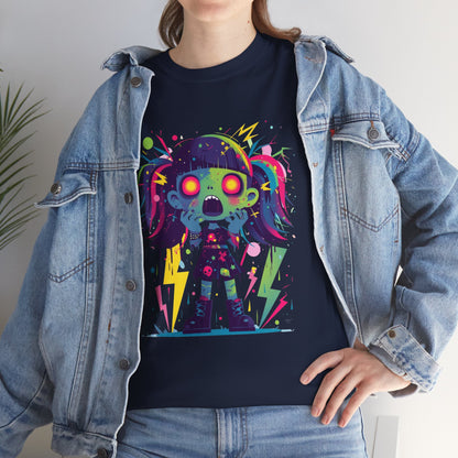 Electrified Zombie Unisex Heavy Cotton Tee