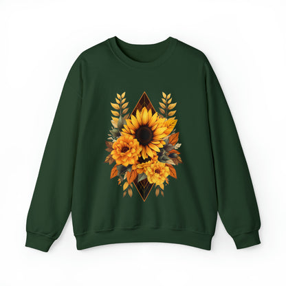 Sunflowers Unisex Heavy Blend™ Crewneck Sweatshirt