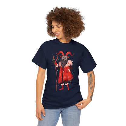 Merry Krampus Unisex Heavy Cotton Tee