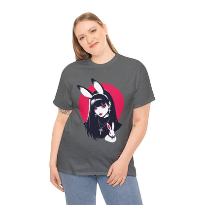 Vampire Bunny Unisex Heavy Cotton Tee
