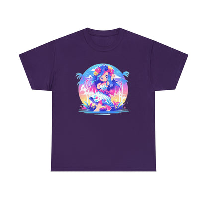 Hula Girl Unisex Heavy Cotton Tee
