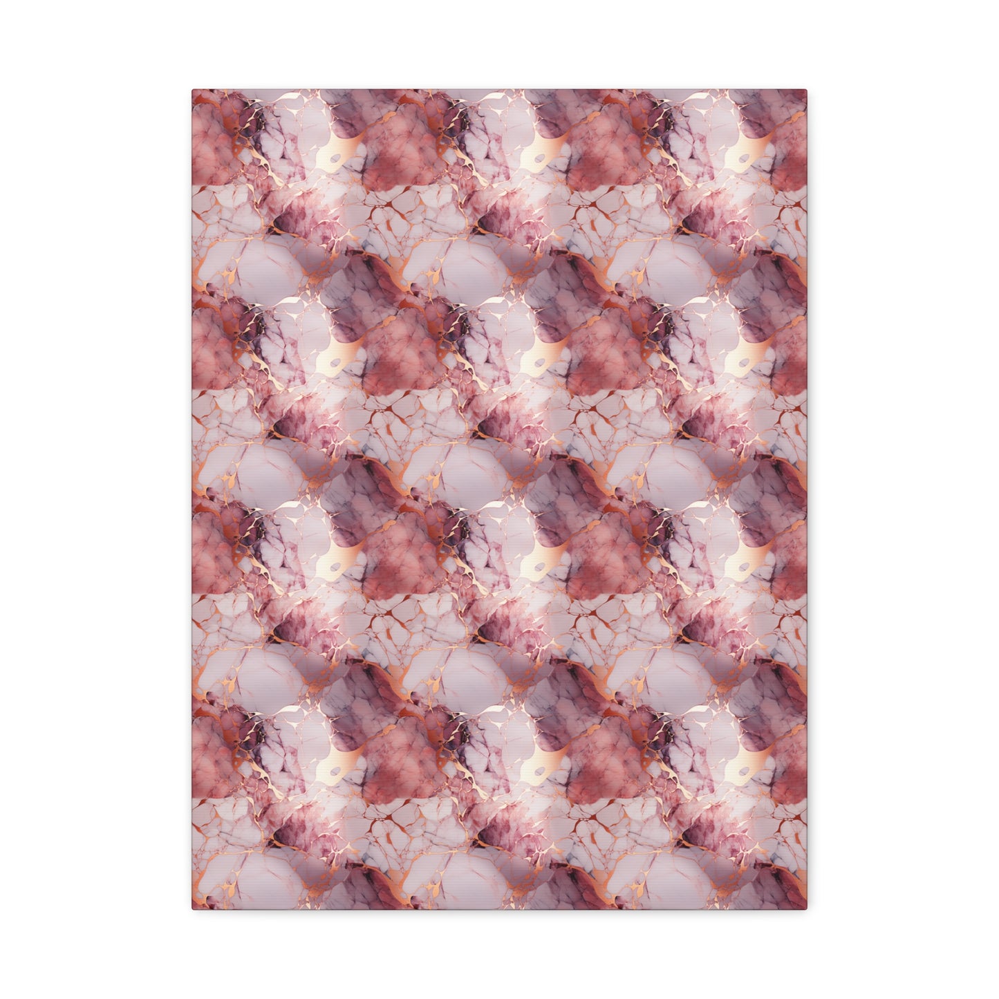 Rose Gold Marble Canvas Gallery Wrap
