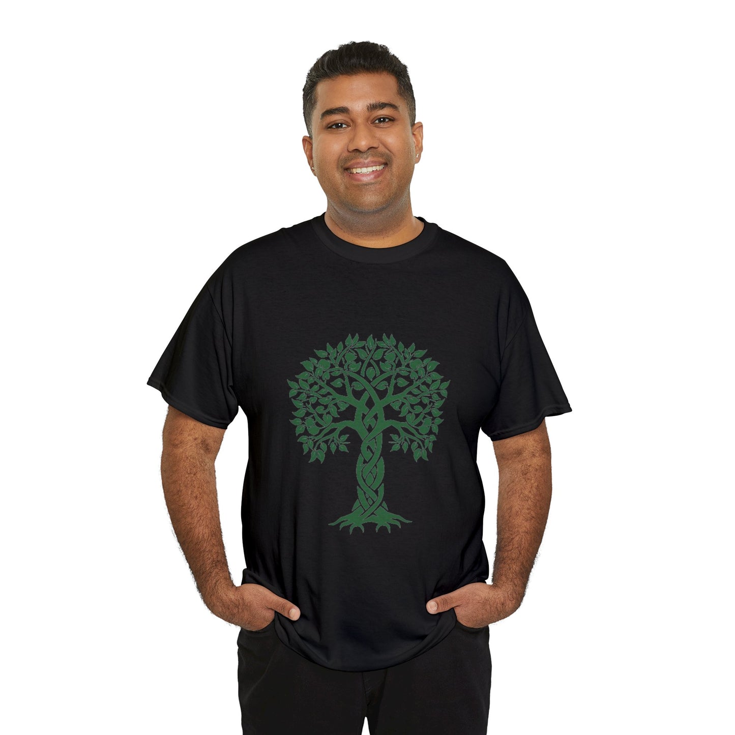 Celtic Tree Unisex Heavy Cotton Tee