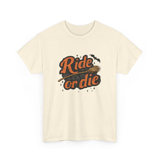 Ride or Die Unisex Heavy Cotton Tee