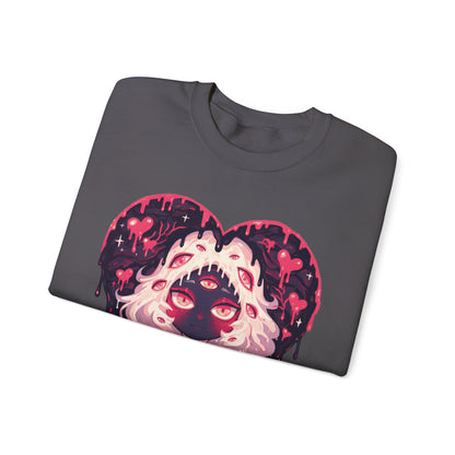 Melty Heart Unisex Heavy Blend™ Crewneck Sweatshirt