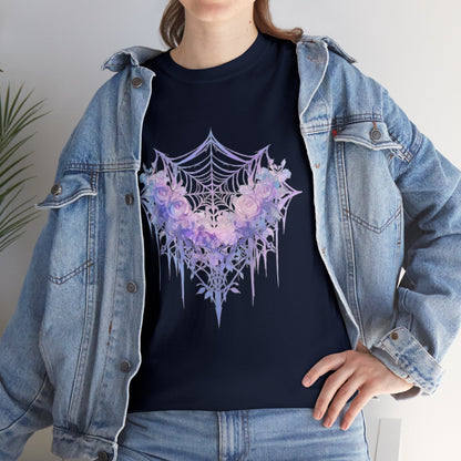 Web Heart Unisex Heavy Cotton Tee
