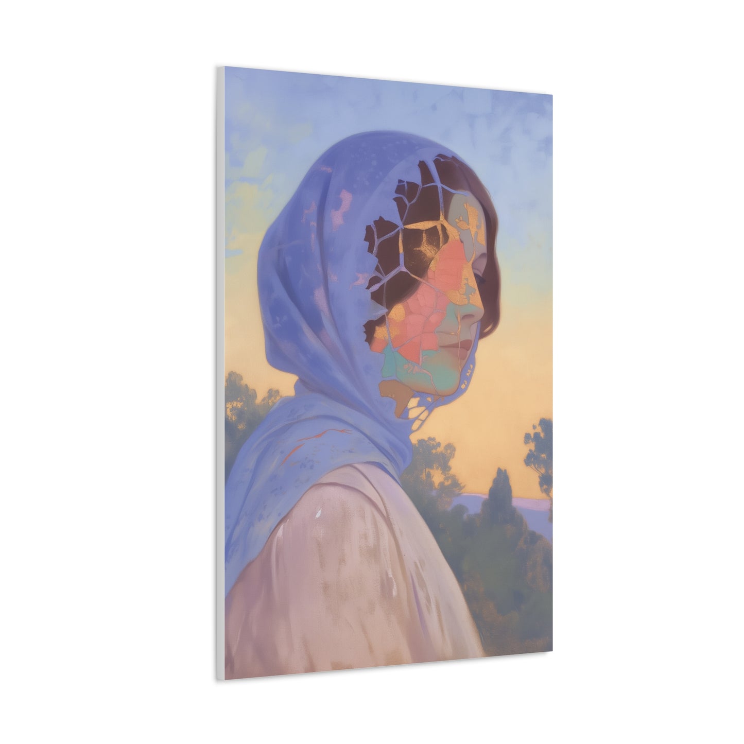 Enigmatic Waif Canvas Gallery Wraps