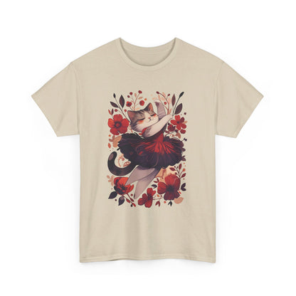 Ballet Cat Unisex Heavy Cotton Tee