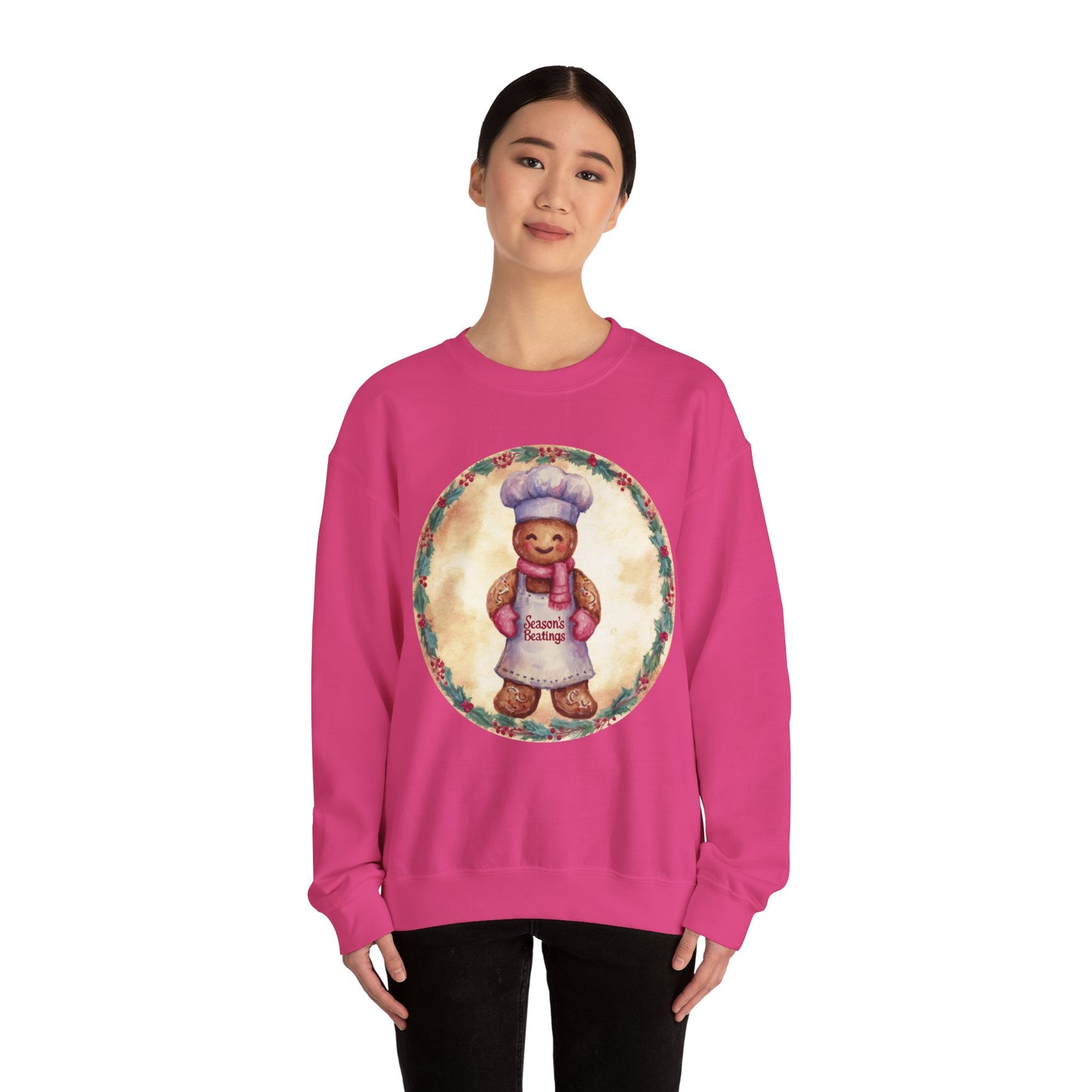 Gingerbread Baker Unisex Heavy Blend™ Crewneck Sweatshirt