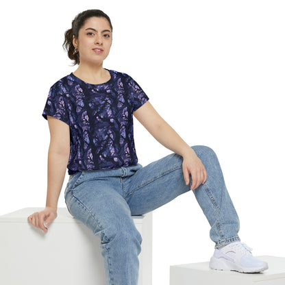 Haunted Forest Women's Short Sleeve Shirt (AOP)