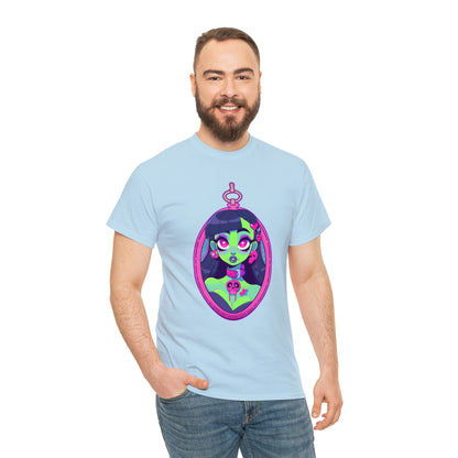 Zombie Locket Unisex Heavy Cotton Tee