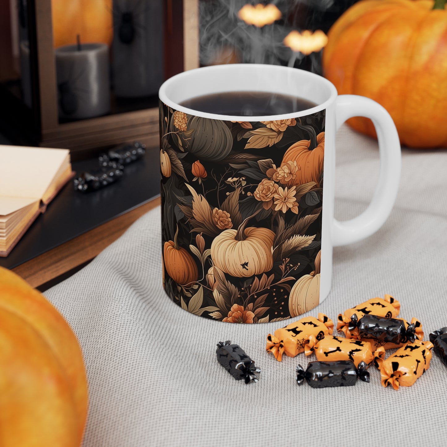 Pumpkin Harvest Ceramic Mug 11oz