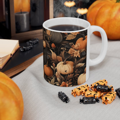Pumpkin Harvest Ceramic Mug 11oz