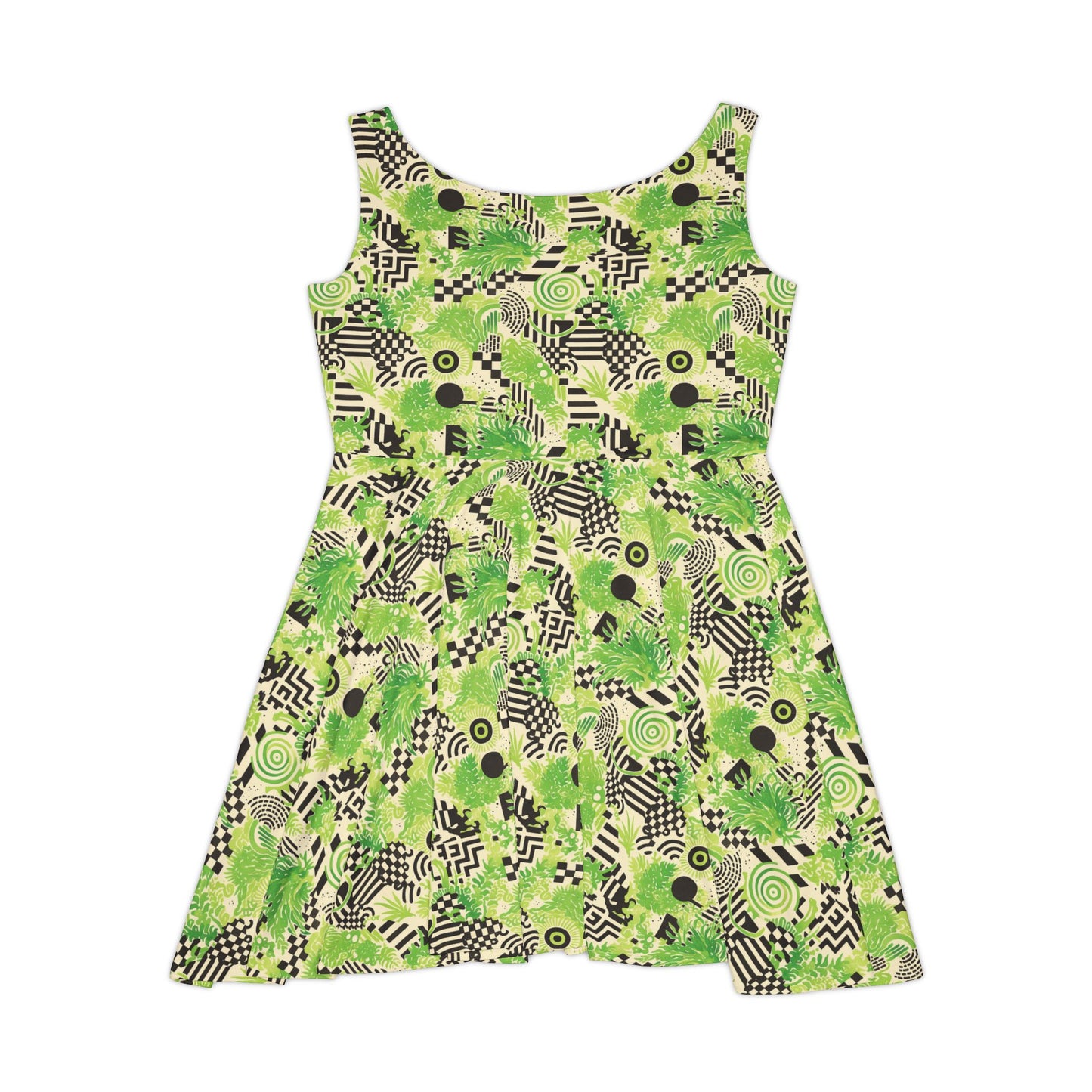 Hedge Maze Women's Skater Dress (AOP)