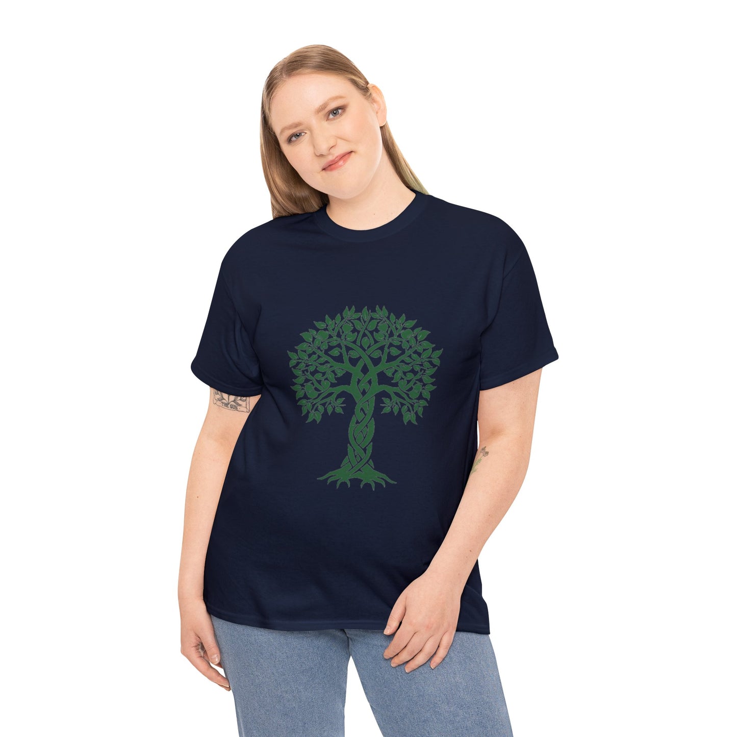 Celtic Tree Unisex Heavy Cotton Tee