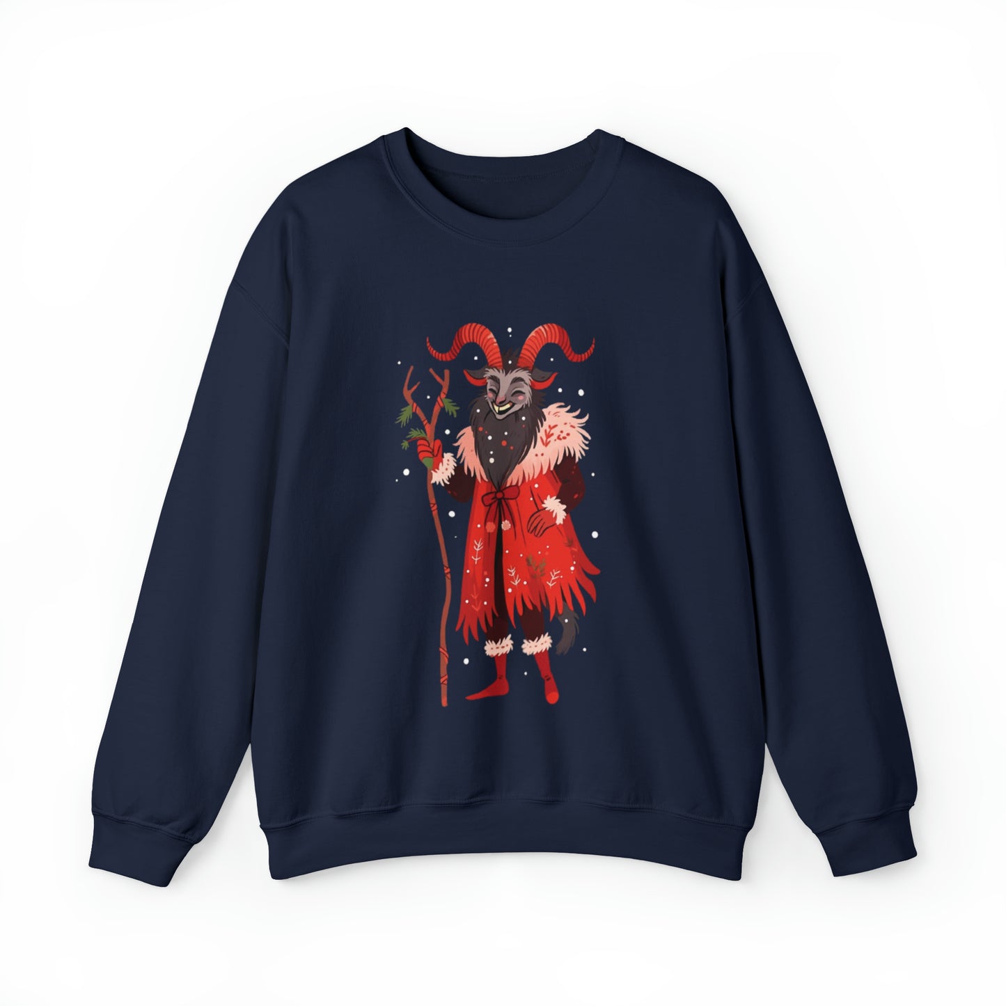 Merry Krampus Unisex Heavy Blend™ Crewneck Sweatshirt