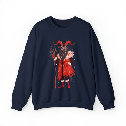 Merry Krampus Unisex Heavy Blend™ Crewneck Sweatshirt