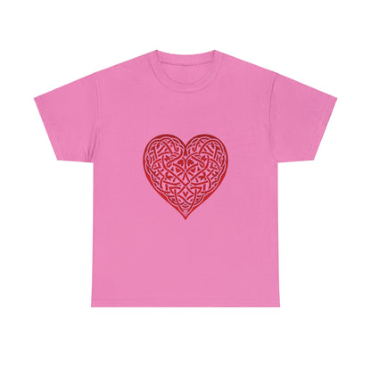 Celtic Heart Unisex Heavy Cotton Tee