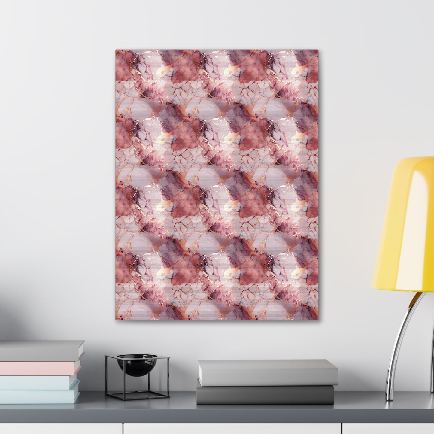 Rose Gold Marble Canvas Gallery Wrap