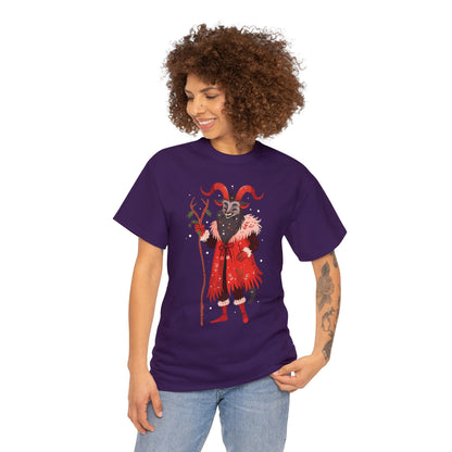 Merry Krampus Unisex Heavy Cotton Tee