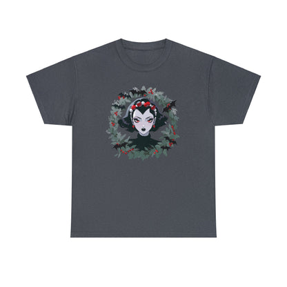 Vampire Wreath Unisex Heavy Cotton Tee