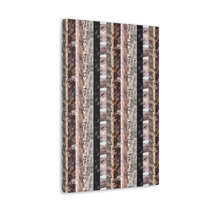 Textured Stripes Canvas Gallery Wrap