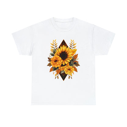 Sunflowers Unisex Heavy Cotton Tee