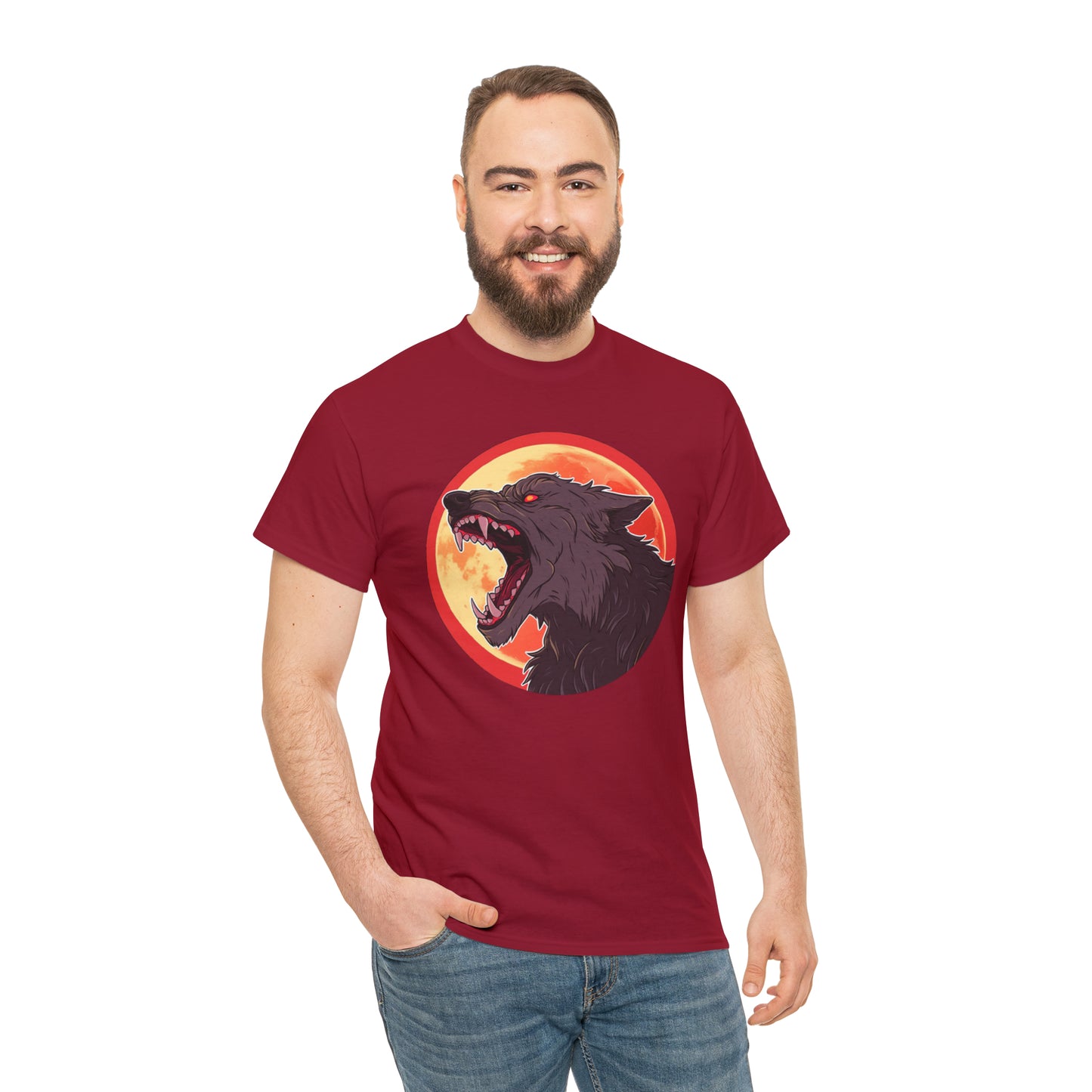 Werewolf Unisex Heavy Cotton Tee