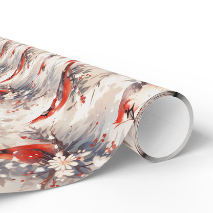 Winter Cardinals Wrapping Papers