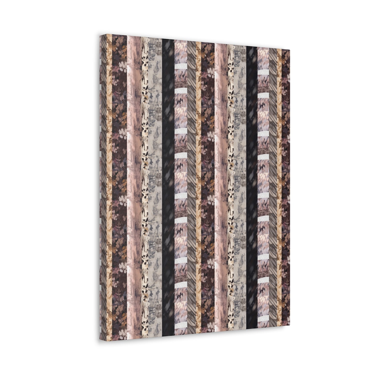 Textured Stripes Canvas Gallery Wrap