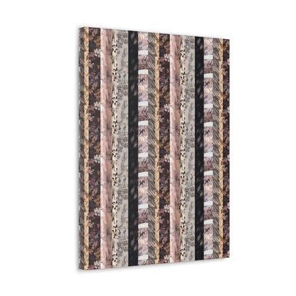 Textured Stripes Canvas Gallery Wrap