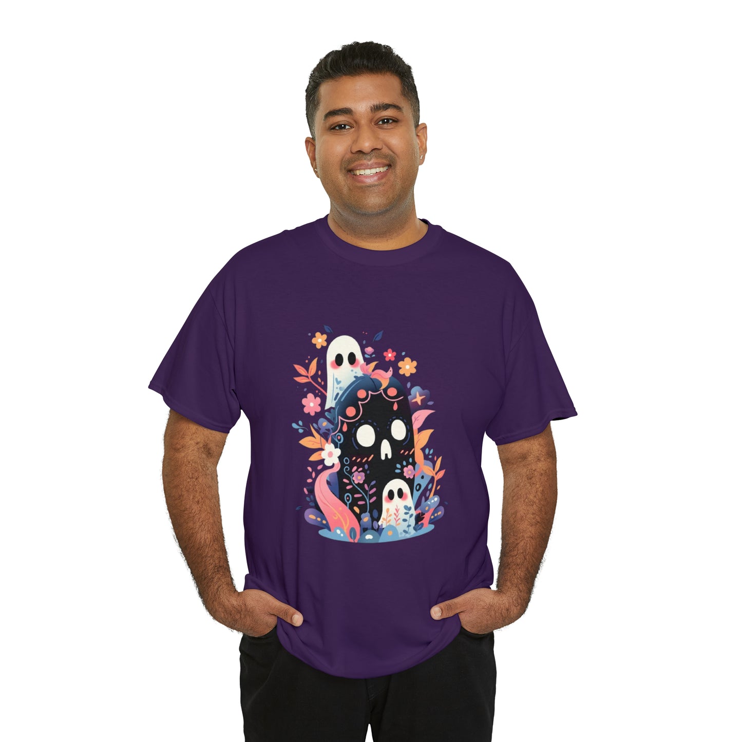 Ghosties Unisex Heavy Cotton Tee
