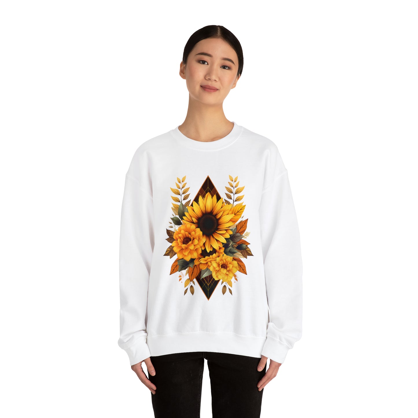 Sunflowers Unisex Heavy Blend™ Crewneck Sweatshirt