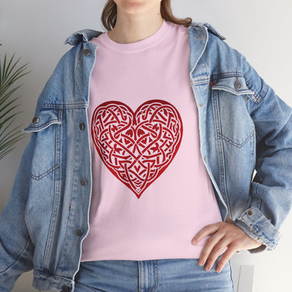 Celtic Heart Unisex Heavy Cotton Tee