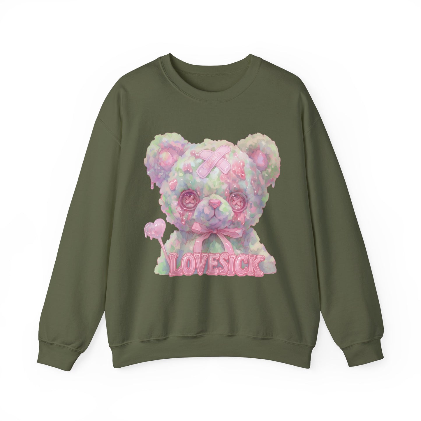 Lovesick Bear Unisex Heavy Blend™ Crewneck Sweatshirt