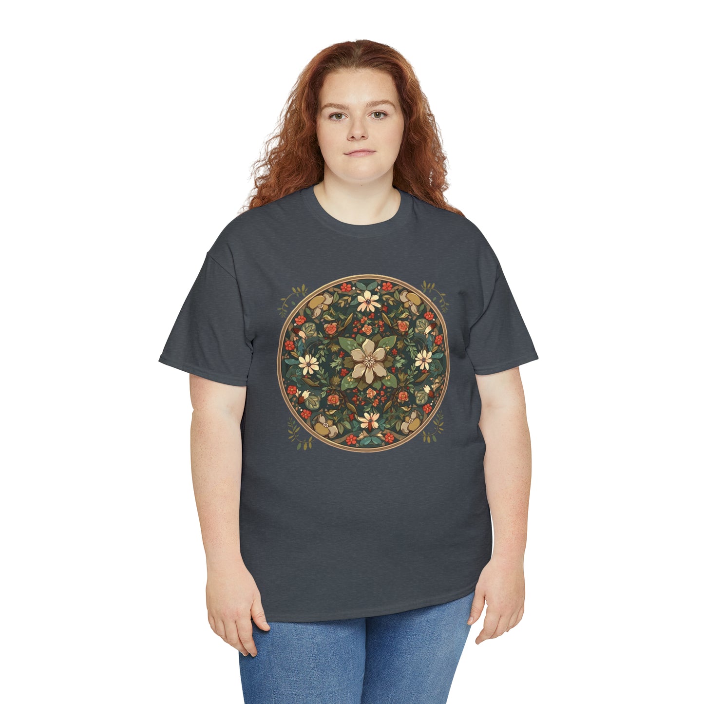 Druidic Mandala Unisex Heavy Cotton Tee