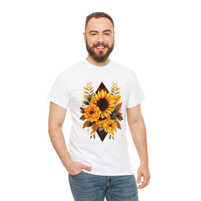 Sunflowers Unisex Heavy Cotton Tee